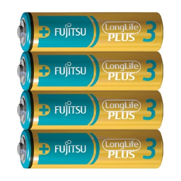 Fujitsu 3號鹼性電池(日本長效)/LR6LP(4S)/4入熱縮包