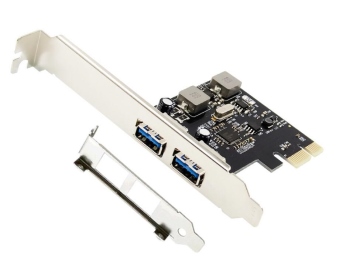 PCI-e USB3.0擴充卡2P 免電源