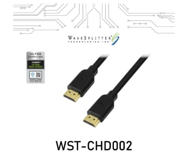 WAVEST HDMI 2.1(TYPE-A)公:公 傳輸線 3FT(0.9M)