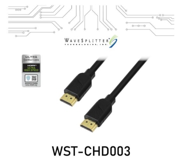 WAVEST HDMI 2.1(TYPE-A)公:公 傳輸線 10FT(3M)