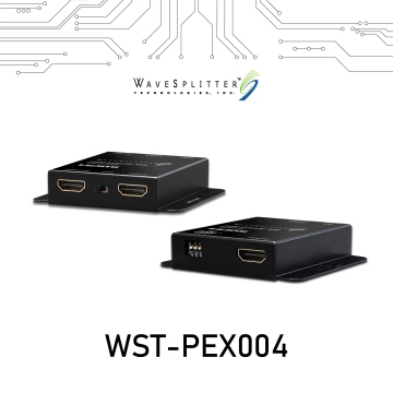 威世波 HDMI 1080P PoC & IR 單一網路線延長器50m(WST-PEX004)